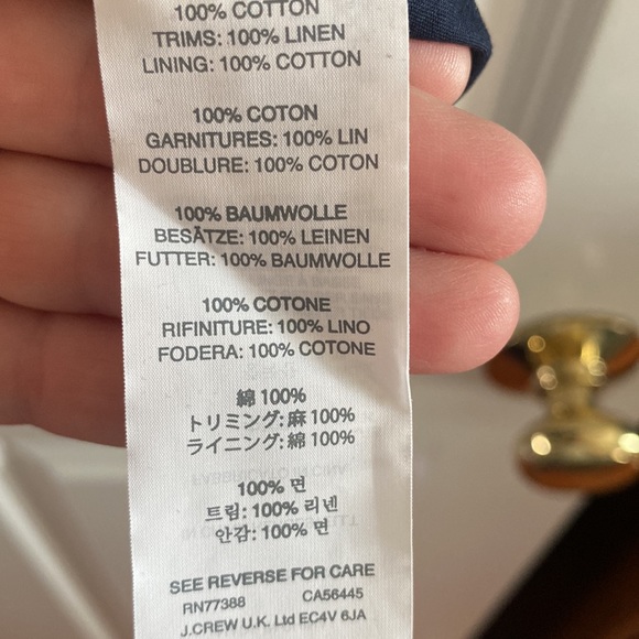 NWT j.crew ikat faux wrap dress - Picture 11 of 12